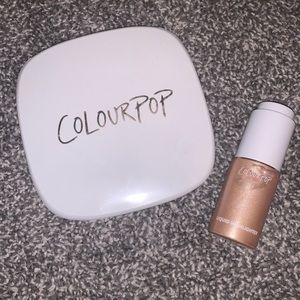 colourpop Champagne bubbles gold highlight